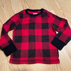 The children’s‎ place Buffalo plaid thermal 2T